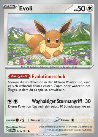 Stürmische Funken - Pokemon & Trainerkarten