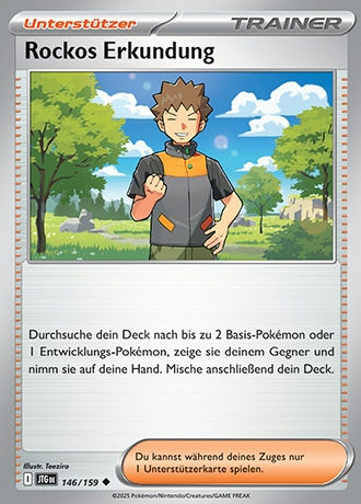 Reisegefährten - Pokemon & Trainerkarten - Reverse Holo