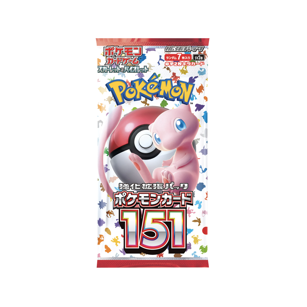 151 Pokemon sv2a Booster Japanisch
