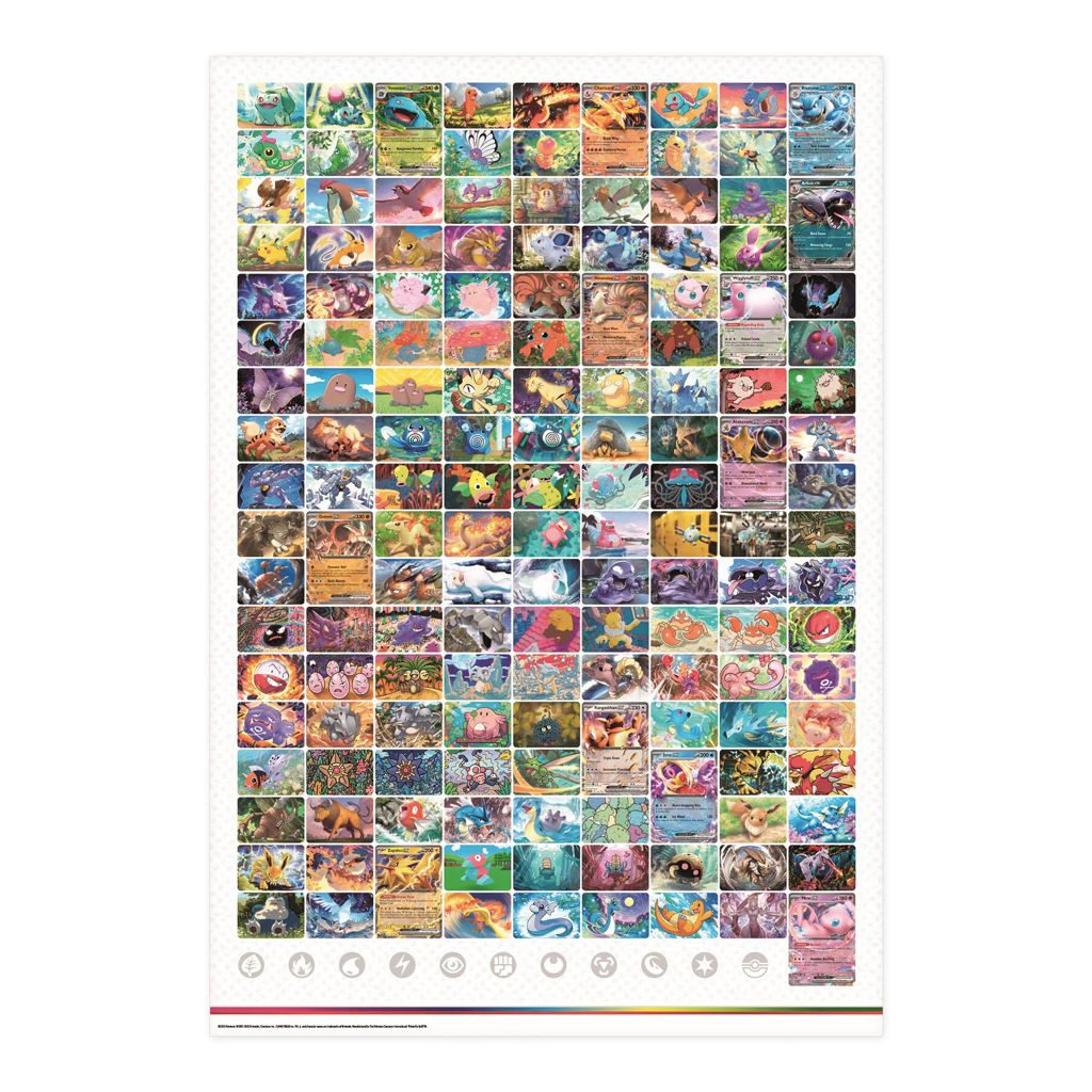 Pokemon Scarlet & Violet - 151 Poster Collection Englisch