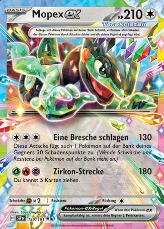 Stürmische Funken - Pokemon & Trainerkarten