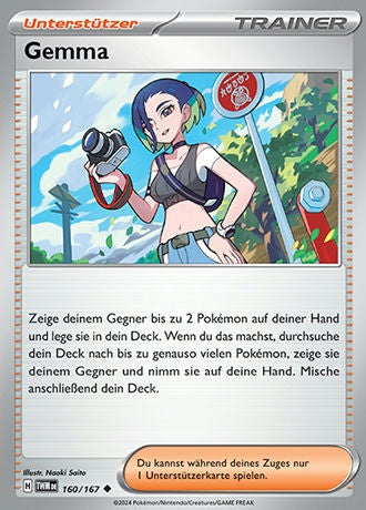 Maskerade im Zwielicht - Pokemon & Trainerkarten - Reverse Holo