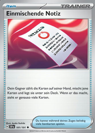 Stürmische Funken - Pokemon & Trainerkarten