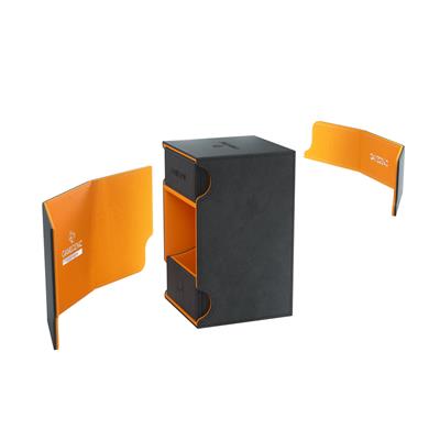 Gamegenic - Watchtower 100+ XL Black Orange / Schwarz Orange Exklusive Edition Deck Box