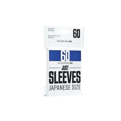 GAMEGENIC - Just Sleeves Japanese Size Blue / Blau (60 Sleeves)