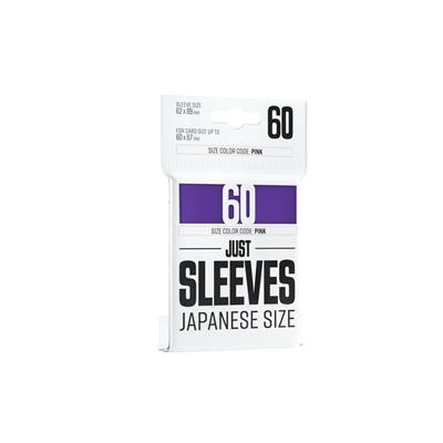 GAMEGENIC - Just Sleeves Japanese Size Purple / Lila (60 Sleeves)
