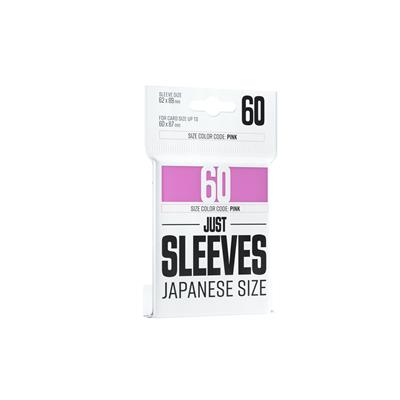 GAMEGENIC - Just Sleeves Japanese Size Pink (60 Sleeves)