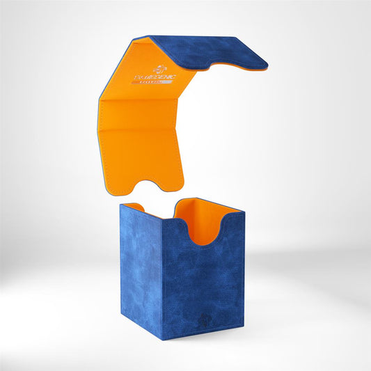 Gamegenic - Squire 100+ XL EXCLUSIVE LINE Blue / Blau / Orange Deck Box