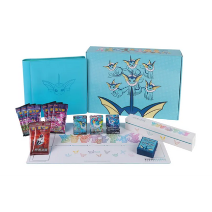 Pokemon S-Chinese 2024 Eevee GX Geschenkbox Exklusiv (Aquana / Blitza / Flamara) Chinesisch