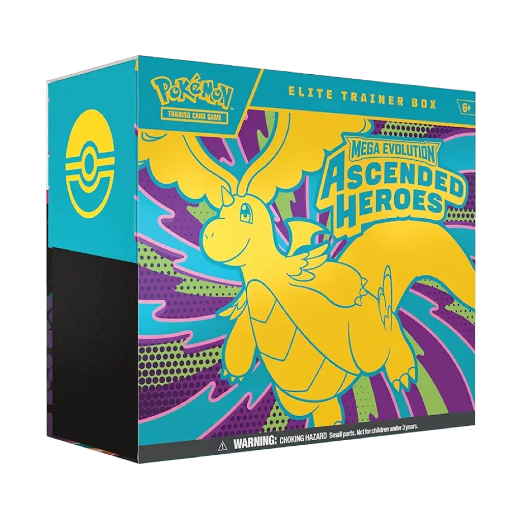 Pokemon Mega Evolution - Ascended Heroes - Elite Trainer Box Englisch