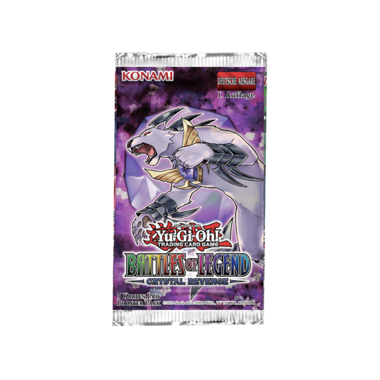 Yu-Gi-Oh! Battle of Legends - Crystal Revenge Booster 1. Auflage Deutsch