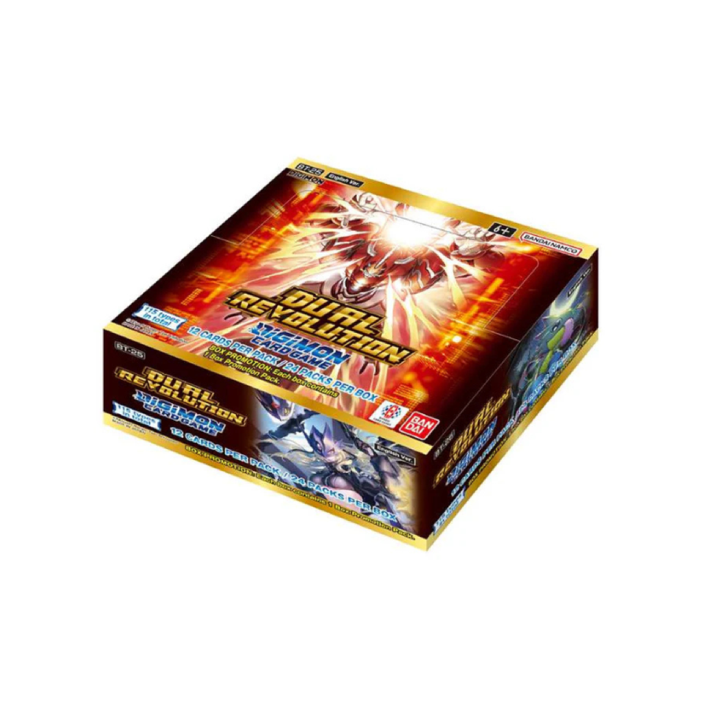 Digimon Card Game - Dual Revolution BT-25 Booster Display (24 Packs) Englisch