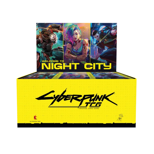 Cyberpunk TCG - Welcome To Night City - Booster Display (24 Packs) Englisch ab 15.10.2026