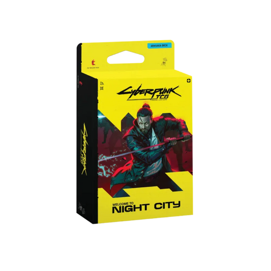 Cyberpunk TCG - Welcome To Night City - Starter Deck – Embracing Power Englisch ab 15.10.2026
