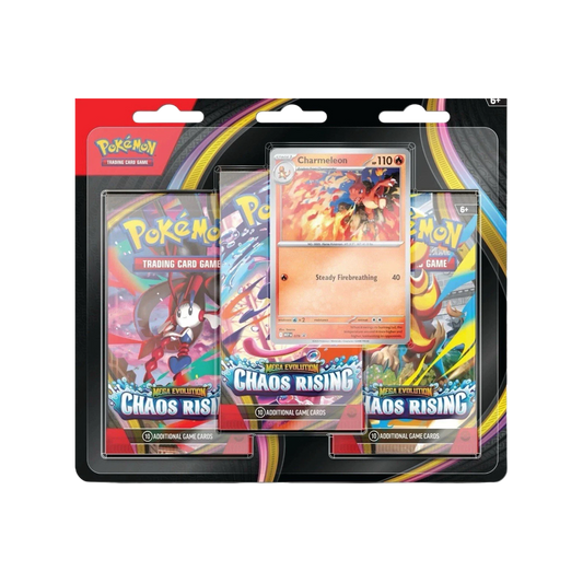 Pokemon Mega Entwicklung - Chaos Rising 3er Blister (Glutexo) Englisch