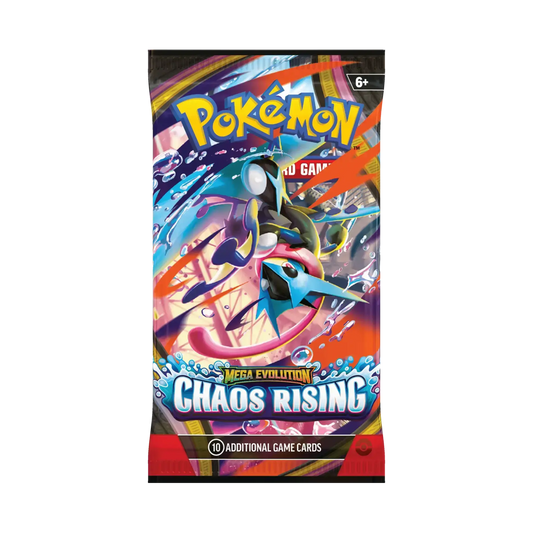 Pokemon Mega Entwicklung - Chaos Rising Booster (1 Pack) Englisch