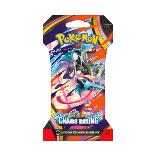 Pokemon Mega Entwicklung - Chaos Rising Sleeved Booster (1 Pack) Englisch