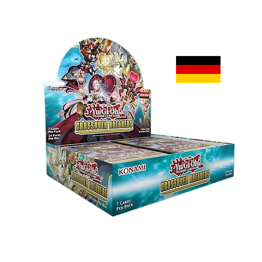 Yu-Gi-Oh! Crossover Breakers Booster Display (24 Packs) Erste Auflage Deutsch