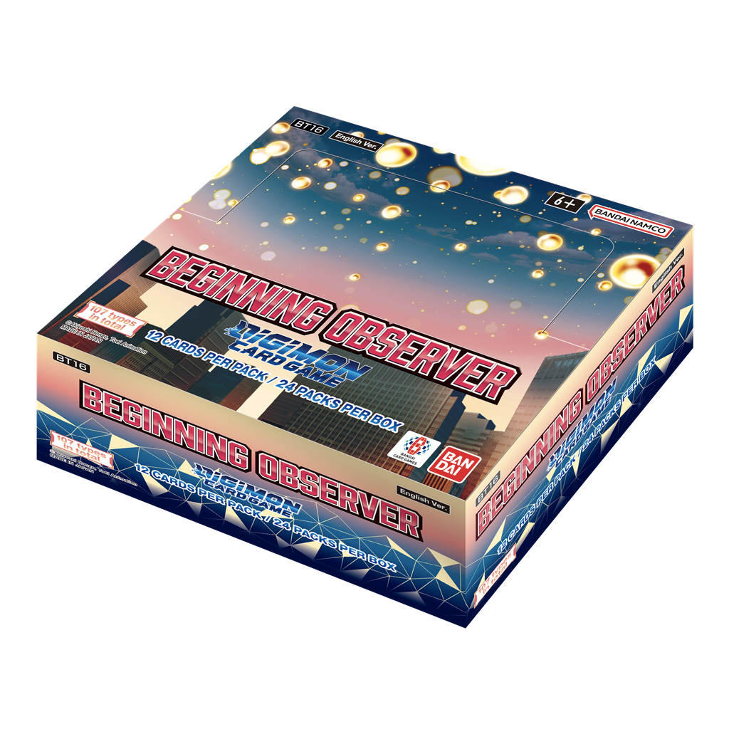 Digimon Card Game - Beginning Observer BT16 Display Englisch ab 24.05.24