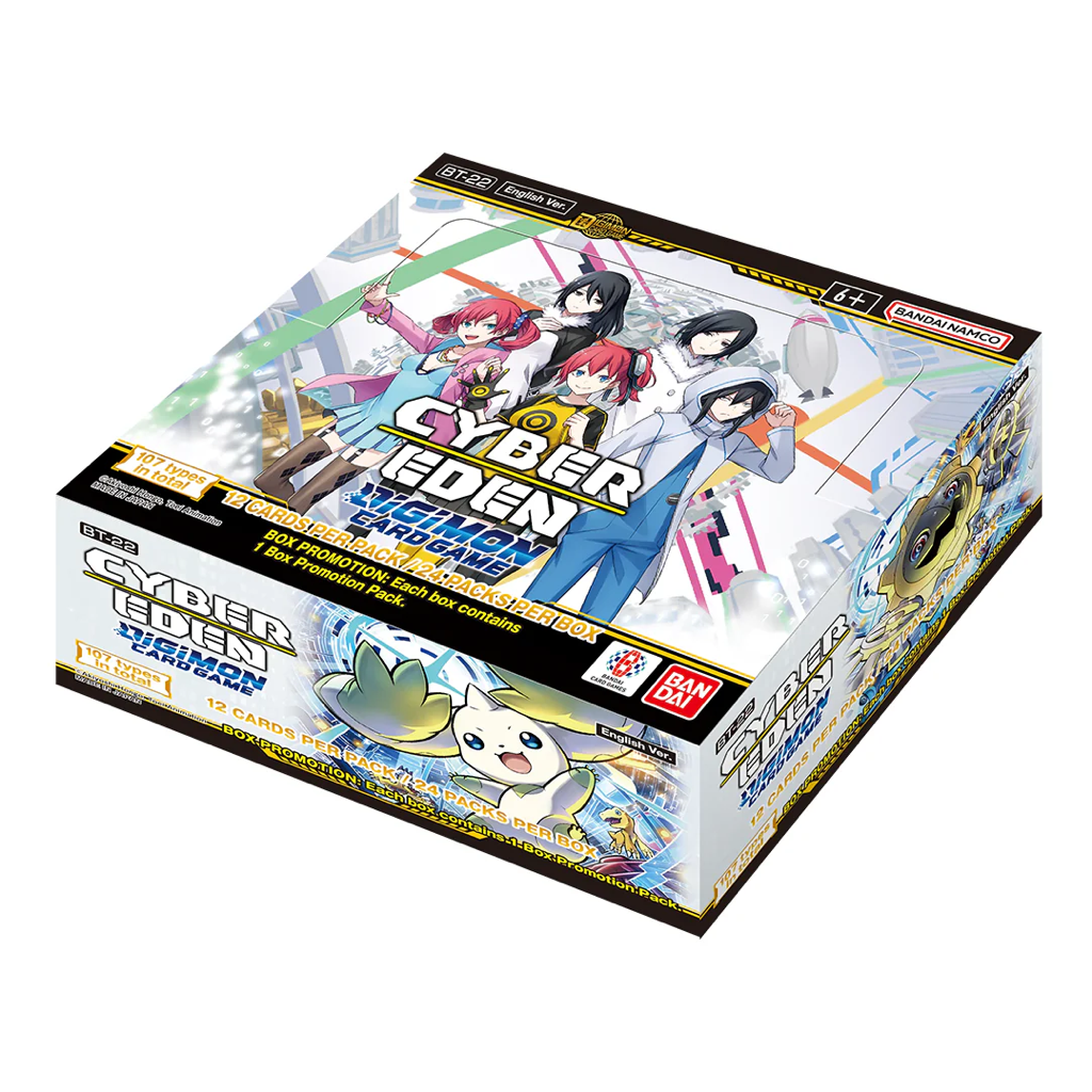 Digimon Card Game - Cyber Eden BT22 Display Englisch