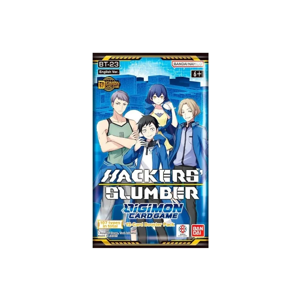Digimon Card Game - Hackers’ Slumber BT23 Booster (1 Pack) Englisch