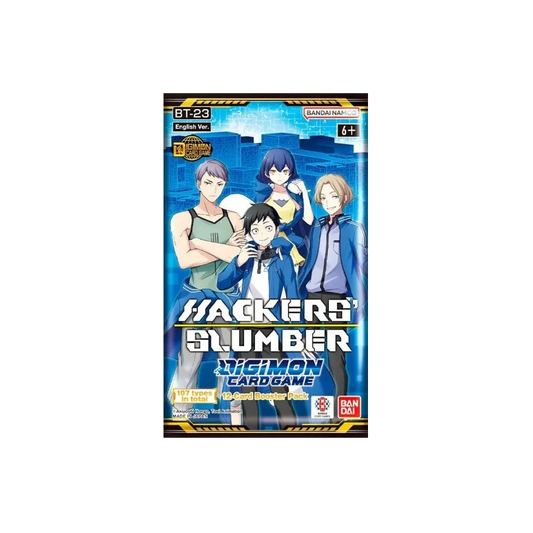Digimon Card Game - Hackers’ Slumber BT23 Booster (1 Pack) Englisch