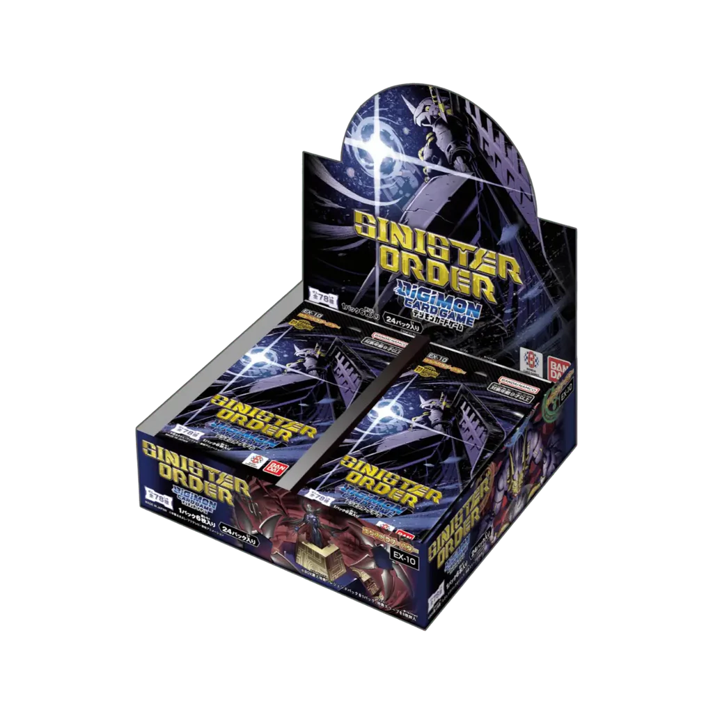 Digimon Card Game - Sinister Order EX10 Extra Booster Display Englisch