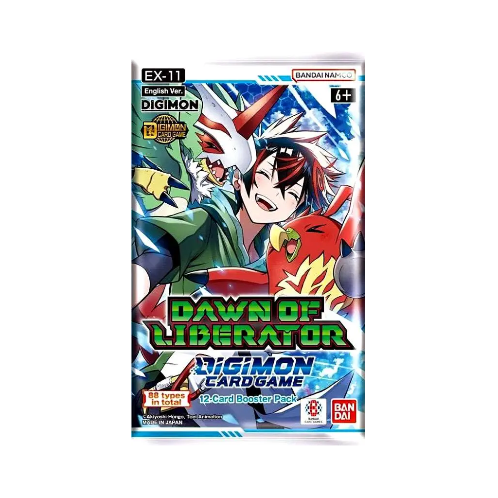 Digimon Card Game - Dawn of Liberator EX11 Extra Booster (1 Pack) Englisch