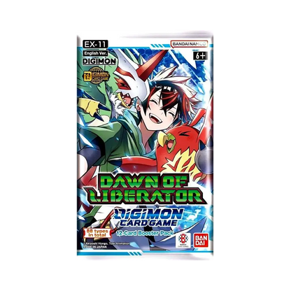 Digimon Card Game - Dawn of Liberator EX11 Extra Booster (1 Pack) Englisch