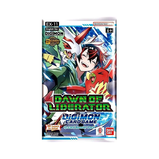 Digimon Card Game - Dawn of Liberator EX11 Extra Booster (1 Pack) Englisch
