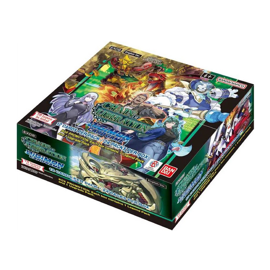 Digimon Card Game - Chain of Liberation EX08 Booster Display Englisch