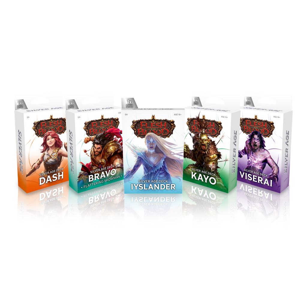 Flesh and Blood TCG - Silver Age Deck Chapter 1 (5 verschiedene Decks) Englisch