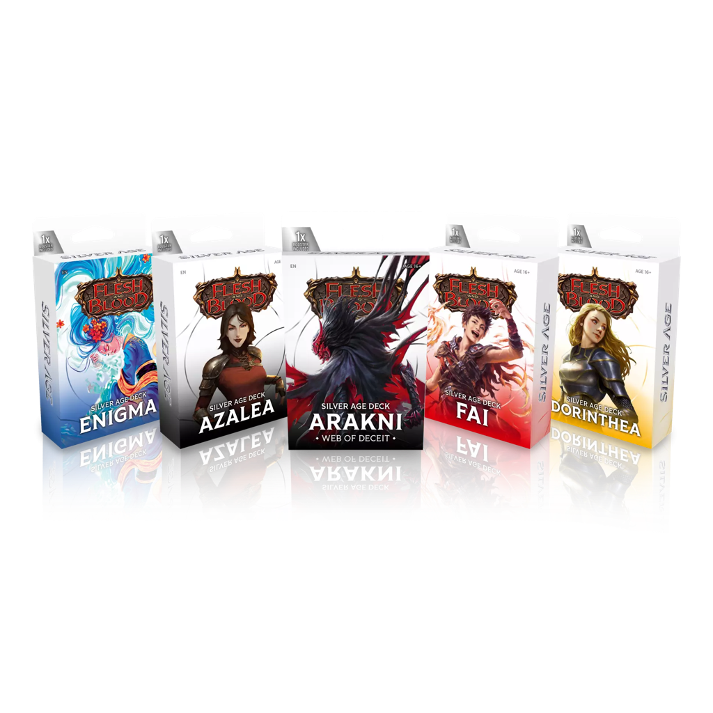 Flesh and Blood TCG - Silver Age Deck Chapter 2 (5 verschiedene Decks) Englisch