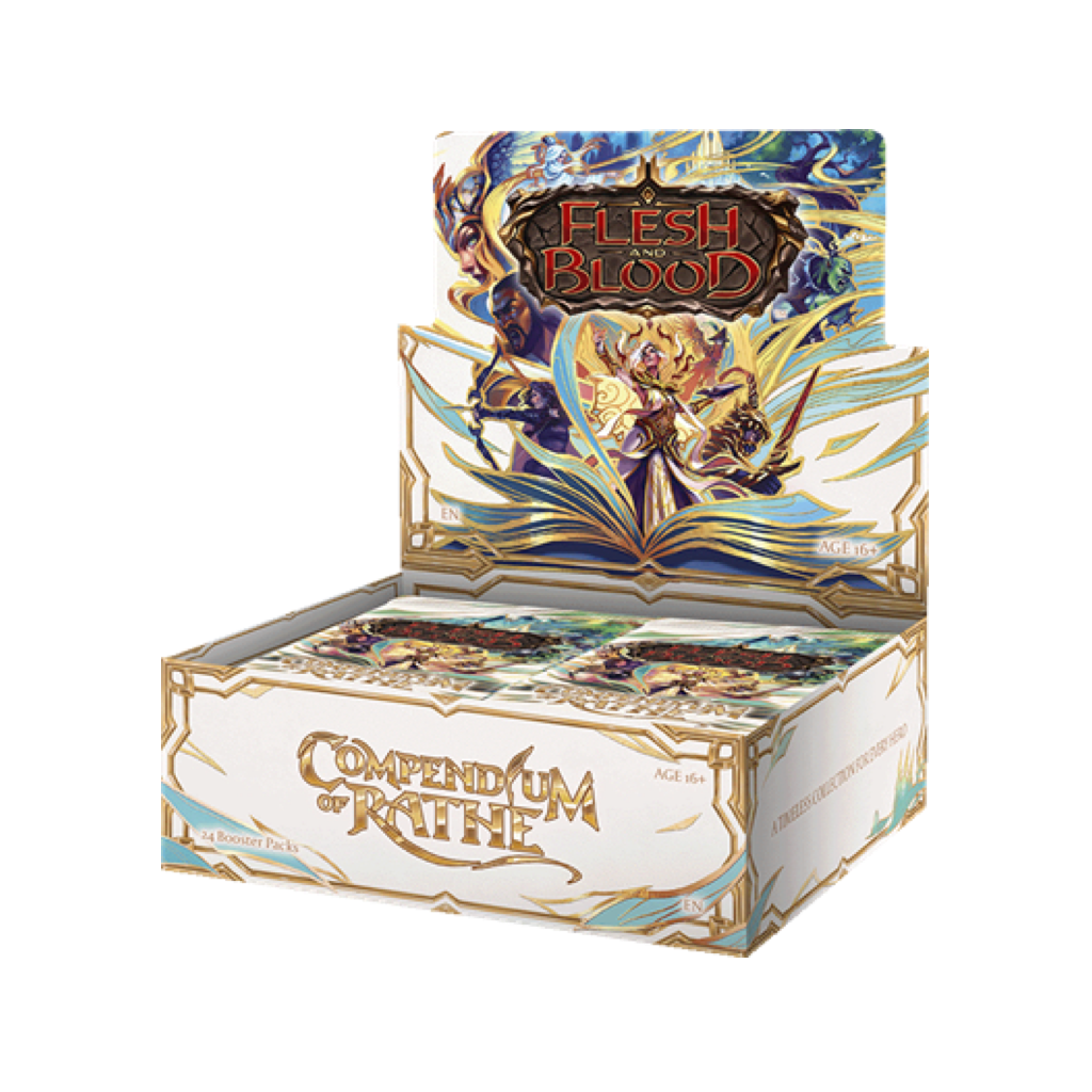 Flesh and Blood TCG - Compendium of Rathe Premium Booster Display (24 Packs) Englisch ab 13.02.2026