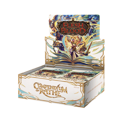Flesh and Blood TCG - Compendium of Rathe Premium Booster Display (24 Packs) Englisch