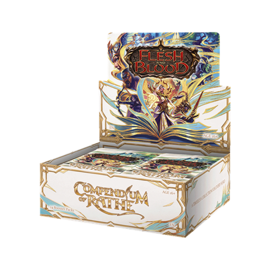 Flesh and Blood TCG - Compendium of Rathe Premium Booster Display (24 Packs) Englisch ab 13.02.2026