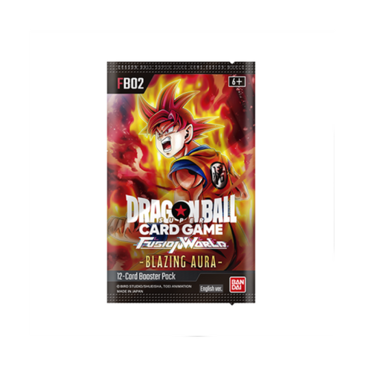 Dragon Ball Super Card Game - Fusion World FB02 Blazing Aura Booster Englisch