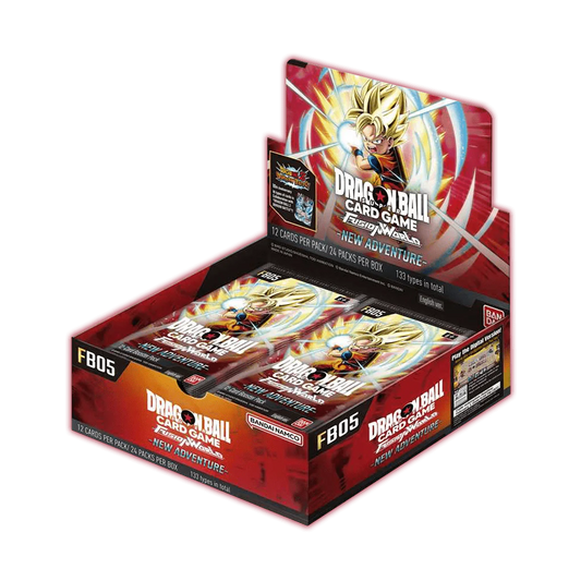 Dragon Ball Super Card Game - Fusion World - New Adventure - FB05 Display Englisch