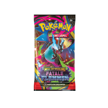 Pokemon Mega Entwicklung - Fatale Flammen Booster Deutsch