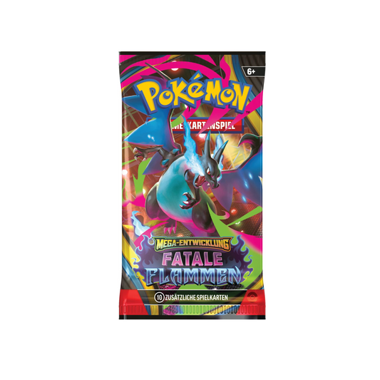 Pokemon Mega Entwicklung - Fatale Flammen Booster Deutsch