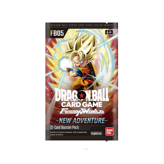 Dragon Ball Super Card Game - Fusion World - New Adventure - FB05 Booster Englisch