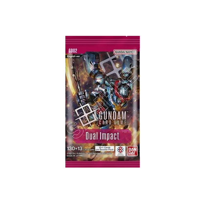 Gundam Card Game - Dual Impact GD02 Booster (1 Booster) Englisch