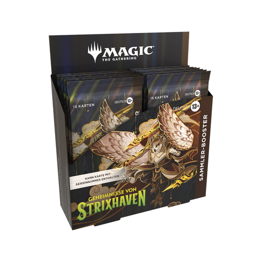 MTG - Magic the Gathering - Geheimnisse von Strixhaven Sammler Booster Display (12 Packs) Deutsch ab 24.04.2026