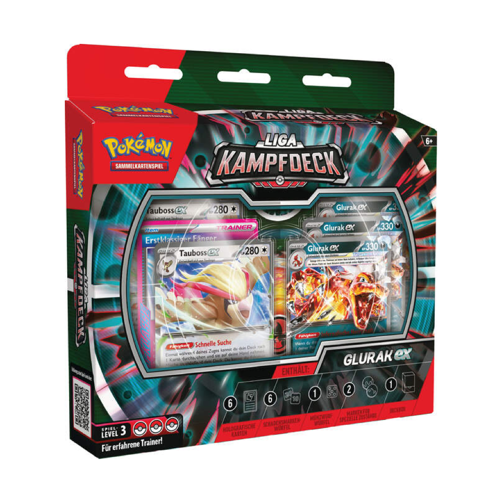 Pokemon Liga-Kampfdeck Glurak ex Deutsch ab 15.11.2024