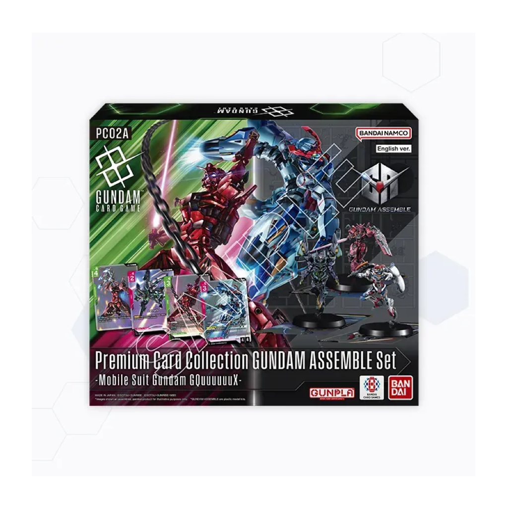 Gundam Card Game - Premium Collection GUNDAM ASSEMBLE SET [PC02A] Englisch