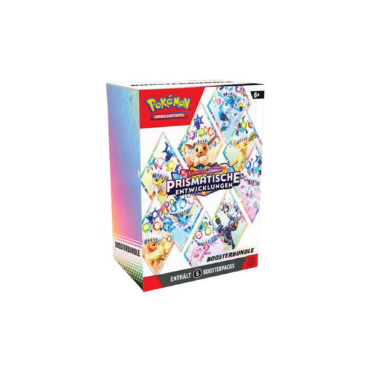 Pokemon Karmesin & Purpur - Prismatische Entwicklungen Booster Bundle Deutsch ab 07.03.2025