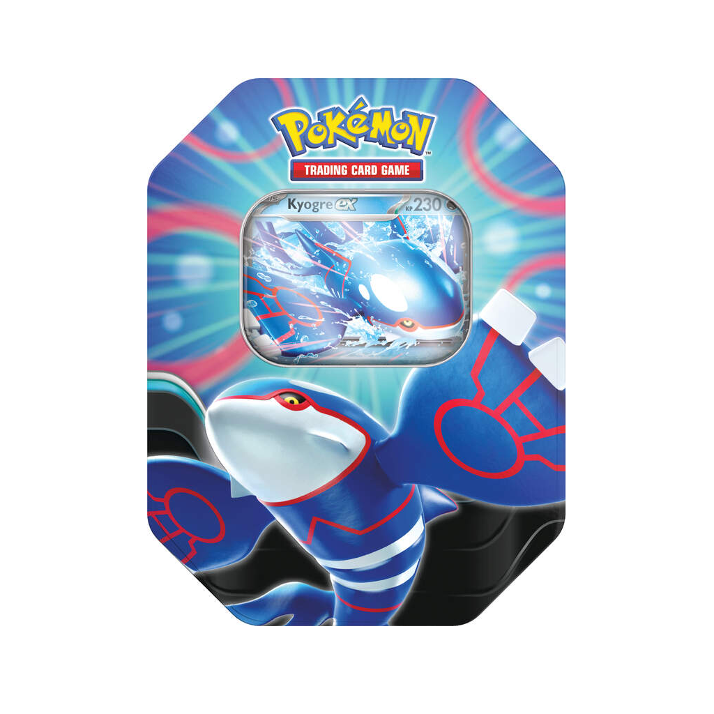 Pokemon Tin-Box Azur-Legenden: Kyogre ex Deutsch ab 21.02.2025