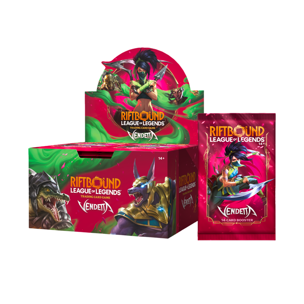 Riftbound: League of Legends TCG - Vendetta Booster Display Englisch (24 Packs) ab 31.07.2026