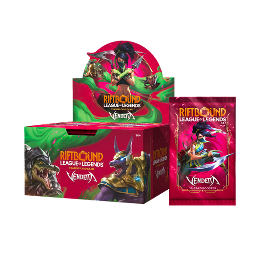 Riftbound: League of Legends TCG - Vendetta Booster Display Englisch (24 Packs) ab 31.07.2026