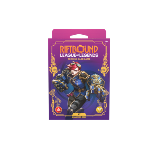 Riftbound: League of Legends TCG - Unleashed Champion Deck Vi Englisch ab 08.05.2026